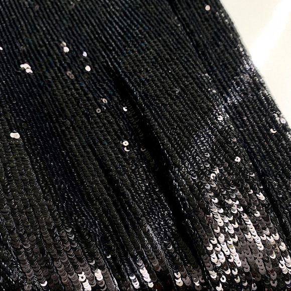 NWT Express High Waist Sequin Ankle Pant - Picture 5 of 16